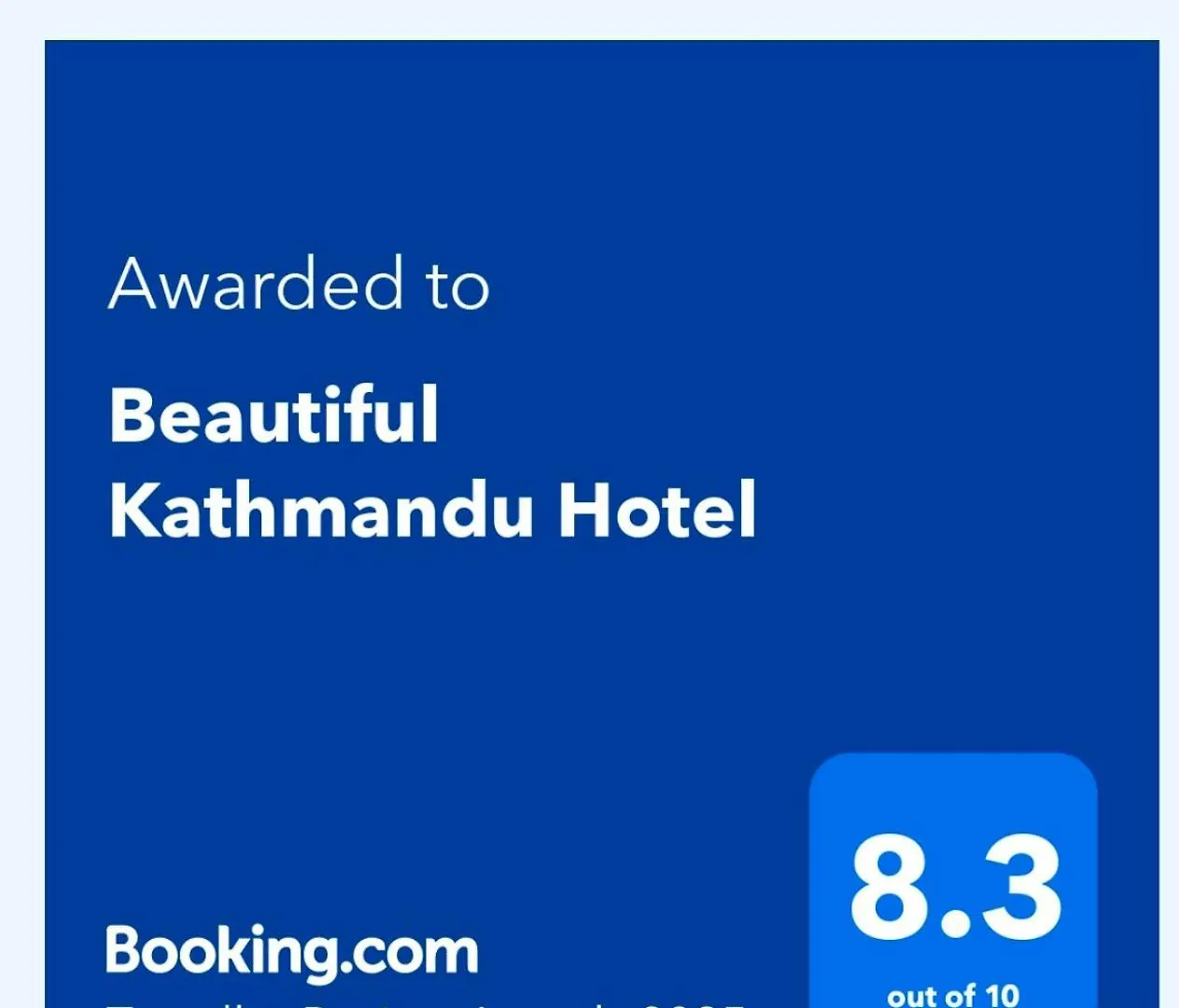 ***  Beautiful Kathmandu Hotel Népal
